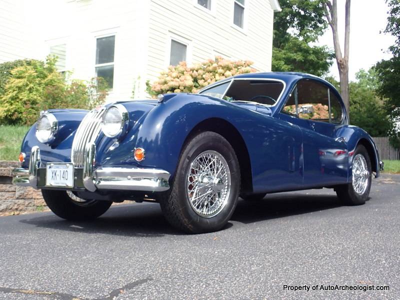 Jaguar-Xk-140-fhc-1956-Blue