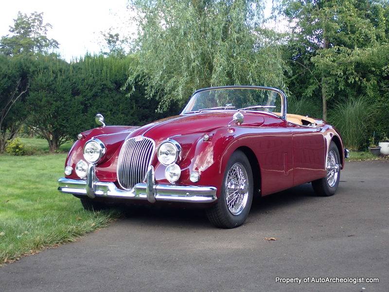 Jaguar-Xk-150-roadster-1959-Red