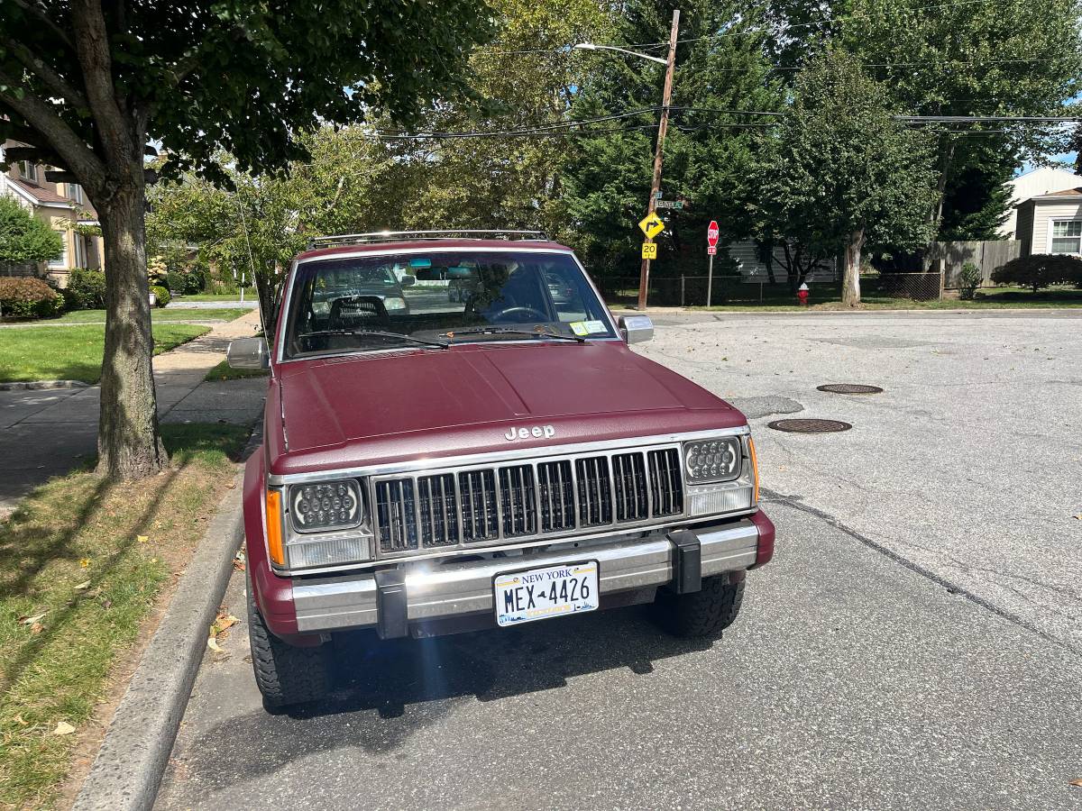 Jeep-Cherokee-1990-Brown