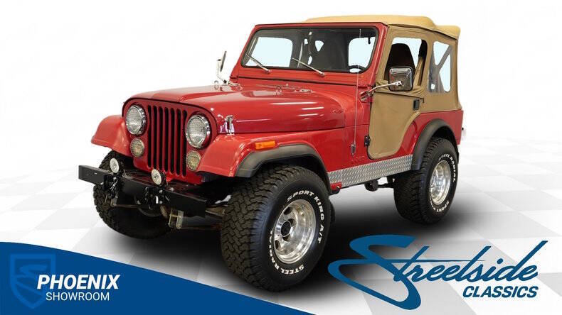 Jeep-Cj-5-1980-Red-Tan