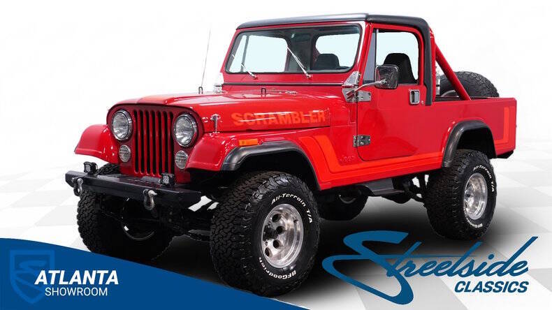 Jeep-Cj-8-scrambler-1981-Red-Black