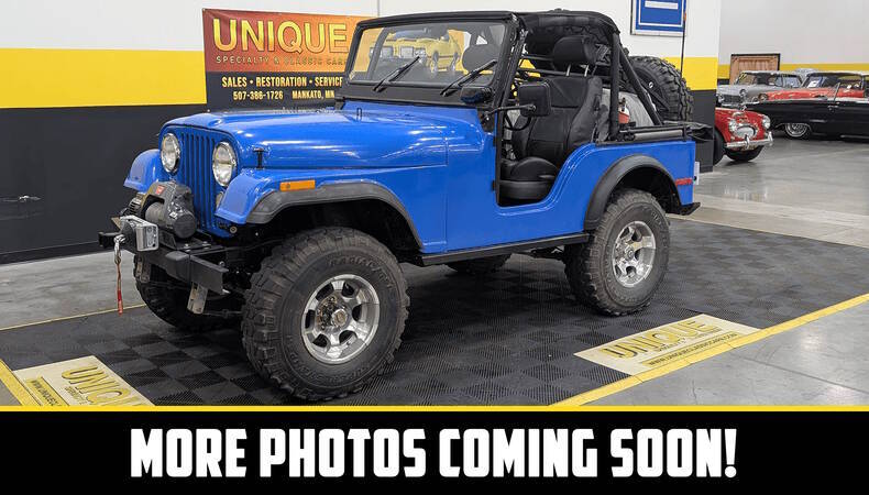 Jeep-Cj5-360-4x4-1974-Blue