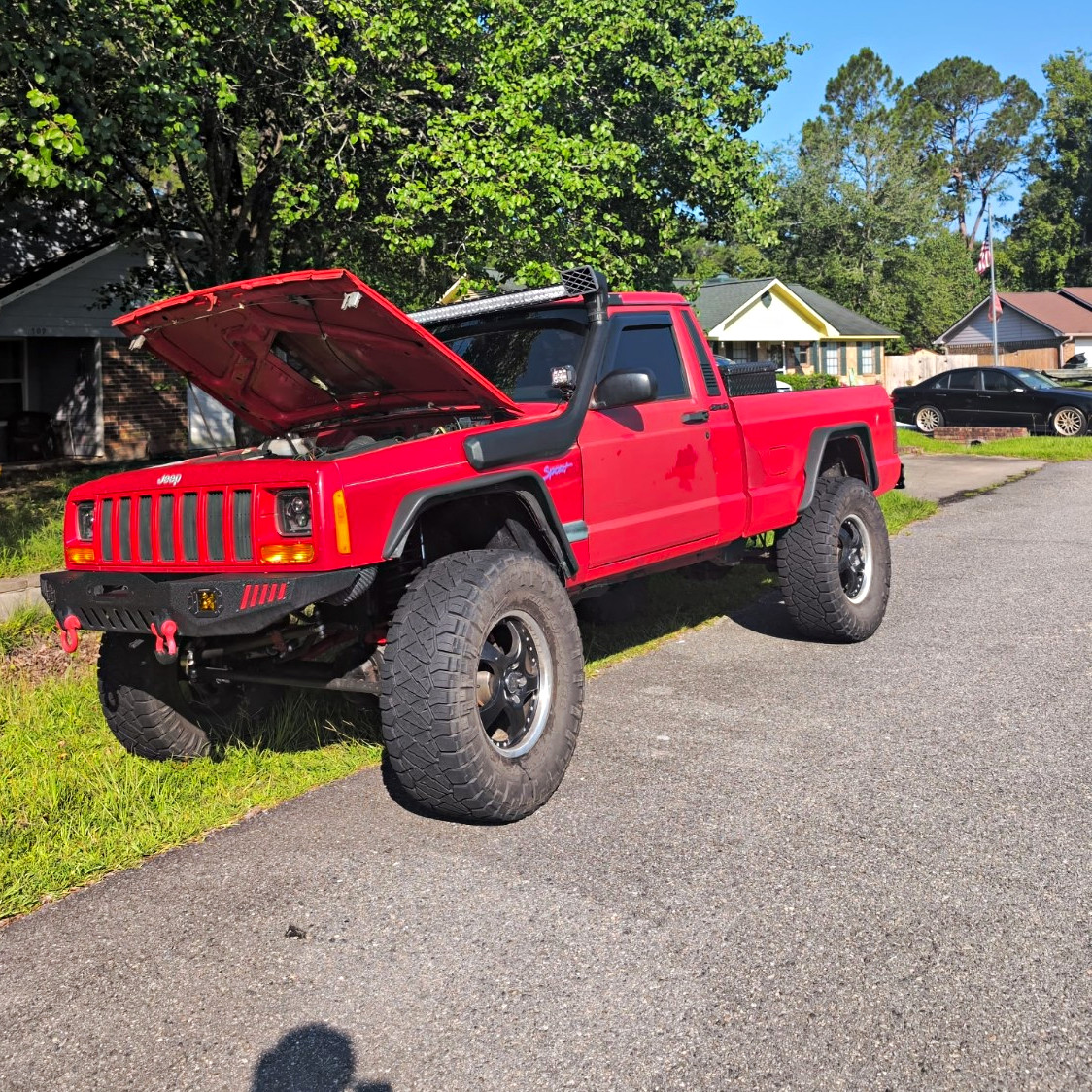 Jeep-Comanche-1988-Standard-Cab-Pickup-Gray