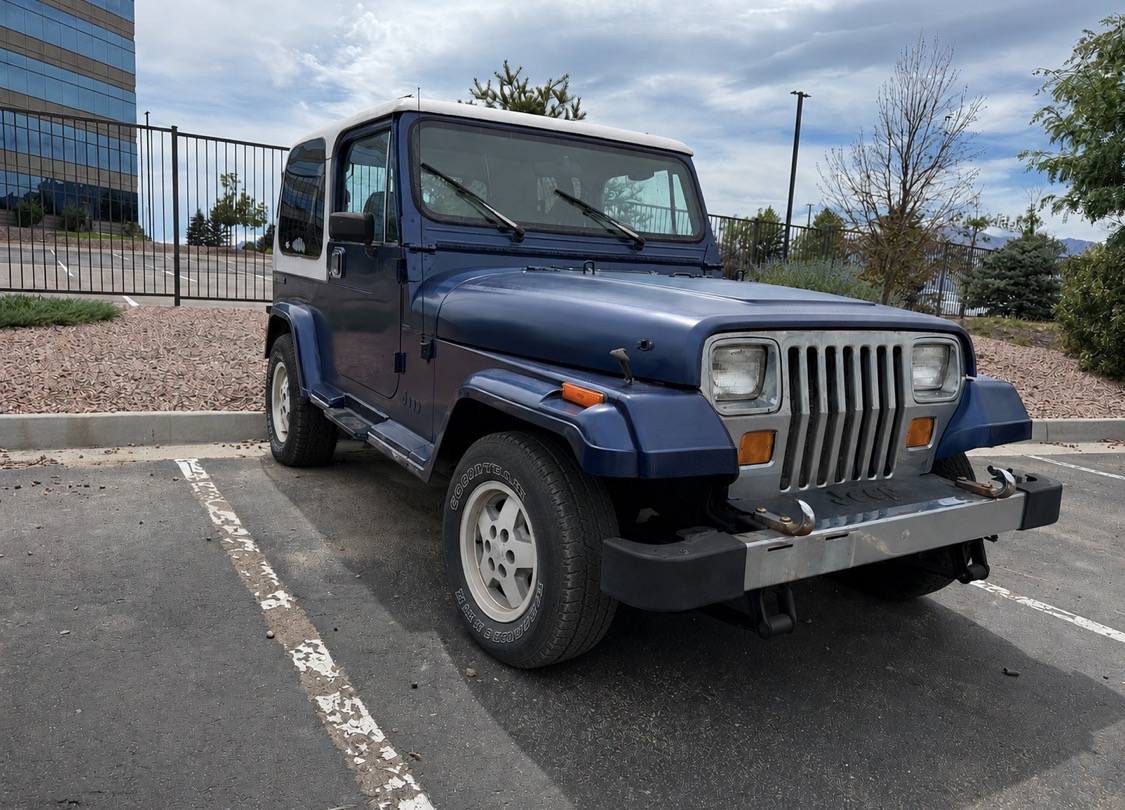 Jeep-Wrangler-laredo-yj-1990-Blue