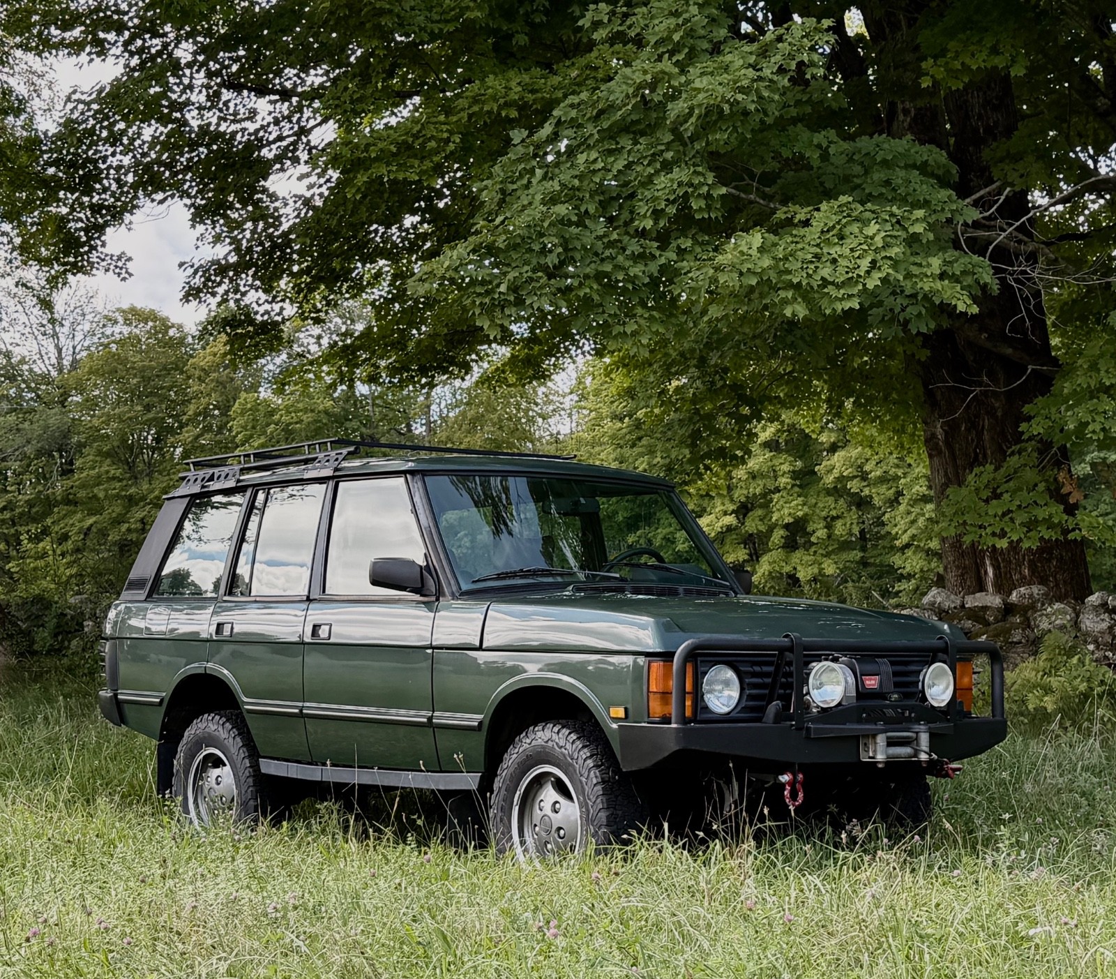 Land-Rover-Range-Rover-1989-SUV-Tan