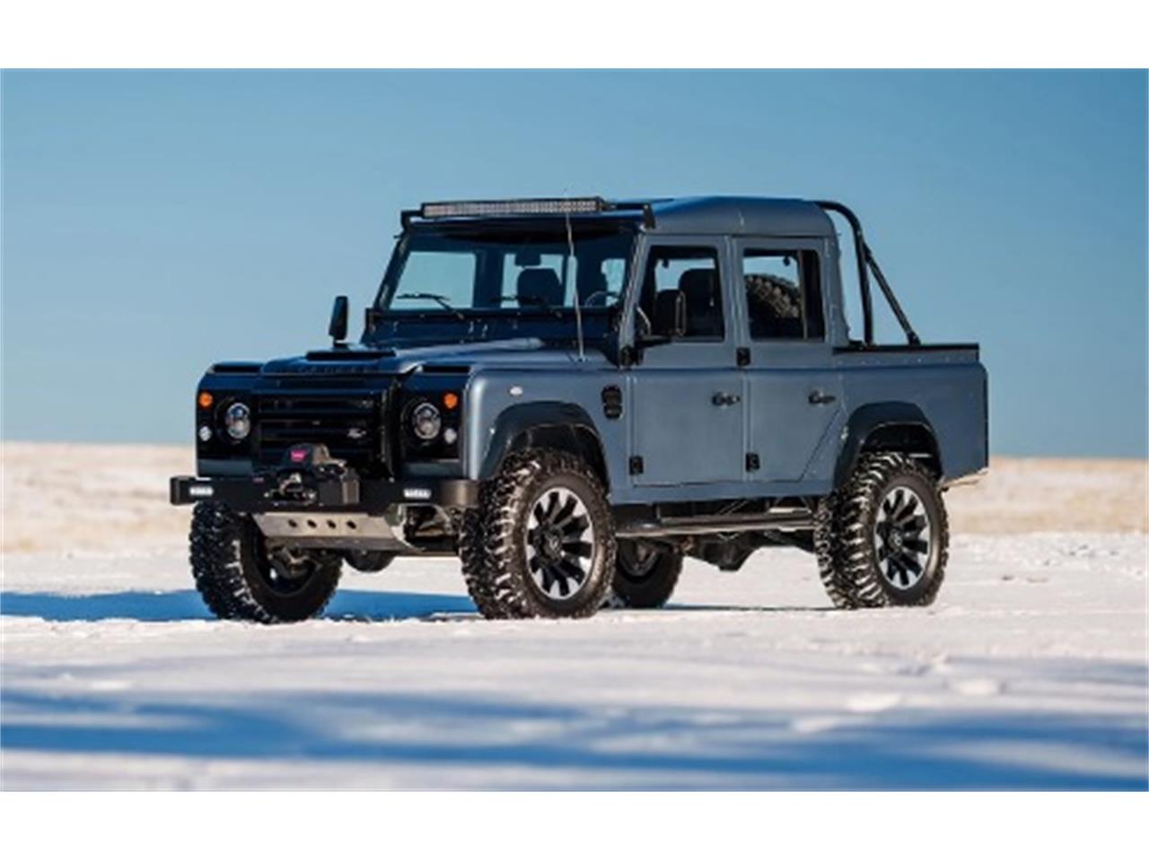 Land-rover-Defender-110-1987-Blue-Gray-Metallic-Black