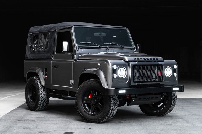 Land-rover-Defender-90-truck-1993-Corris-Grey-Black