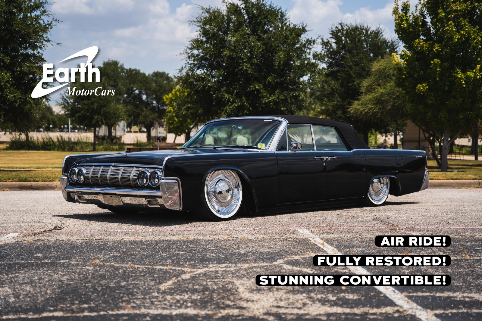 Lincoln-Continental-1964-Convertible-Black