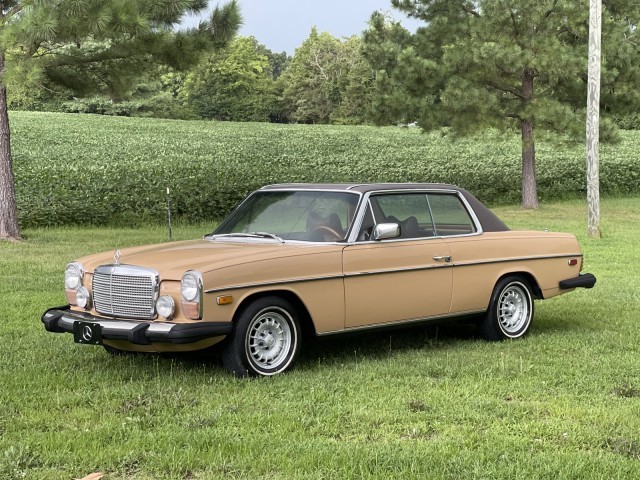 Mercedes-Benz-200-Series-1976-Coupe-Tan