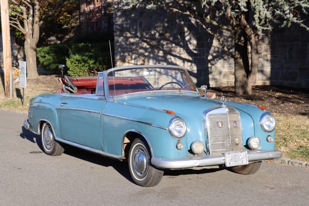 Mercedes-Benz-220SE-1959-Convertible-Burgundy