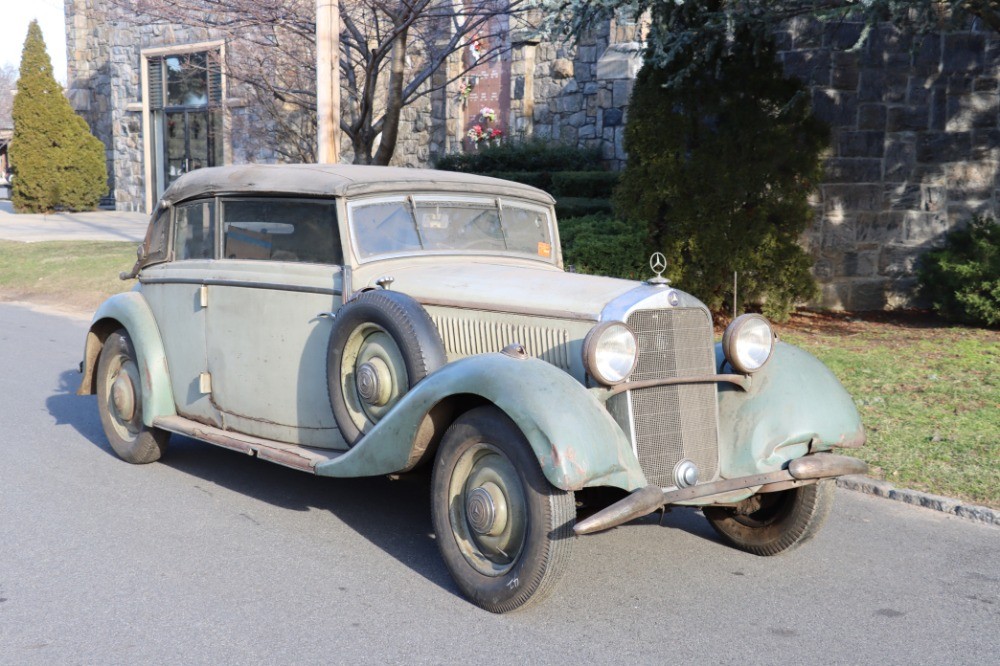 Mercedes-Benz-230B-1936-Convertible-Green