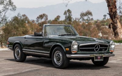 Mercedes-Benz 280SL with 2 tops 1968
