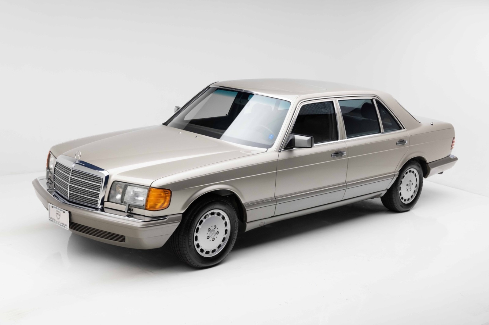 Mercedes-Benz-420SEL-1986-Sedan-BROWN