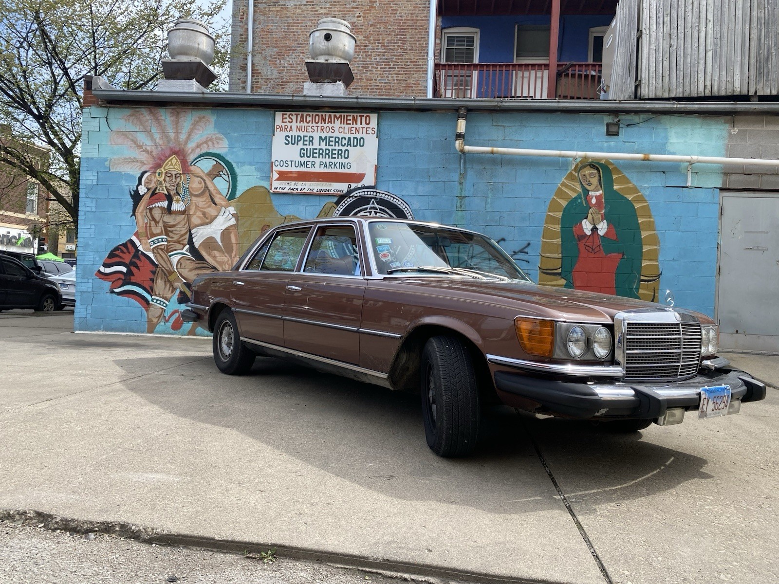 Mercedes-Benz-450SEL-1978-Sedan-Brown