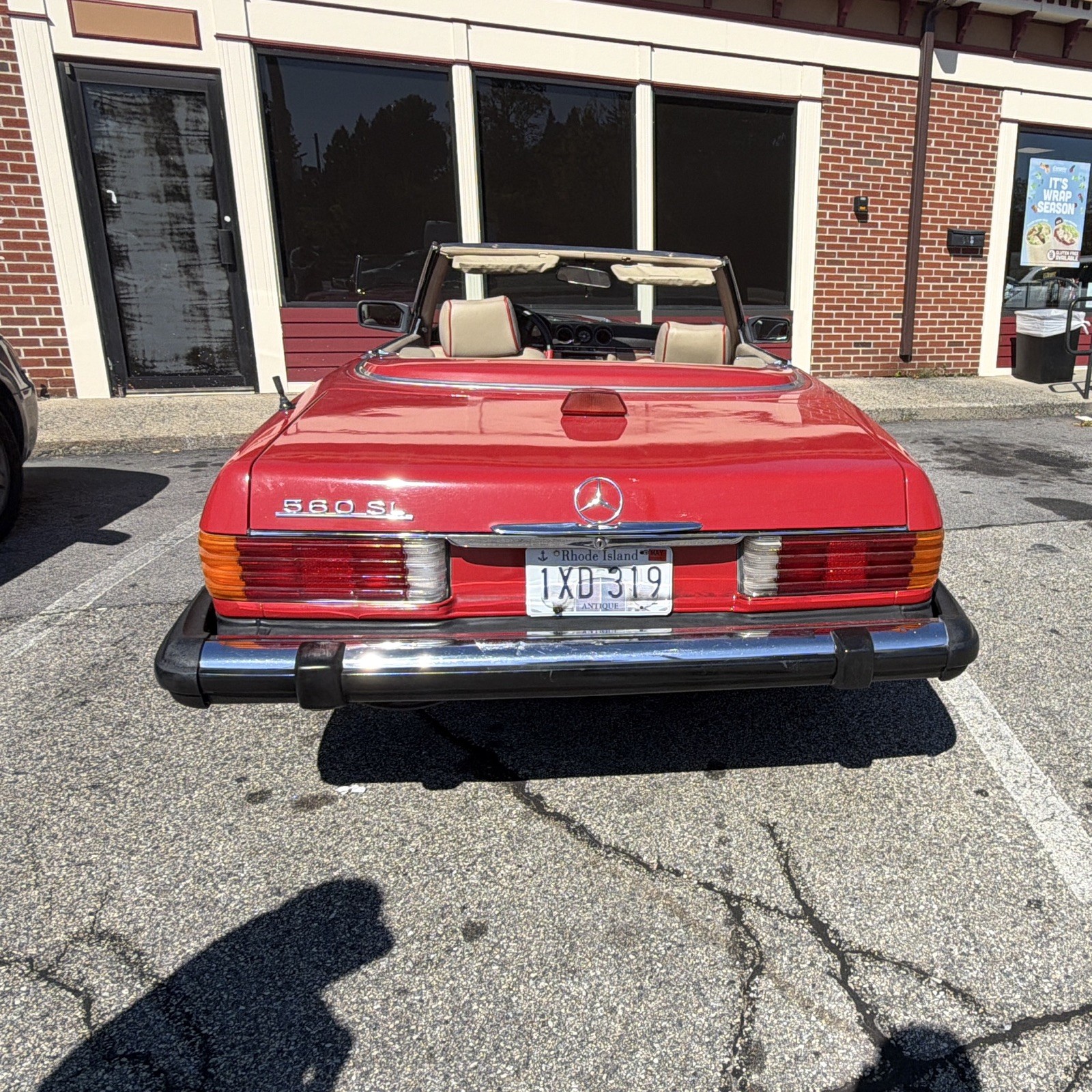 Mercedes-Benz-560SL-1986-Convertible-Tan