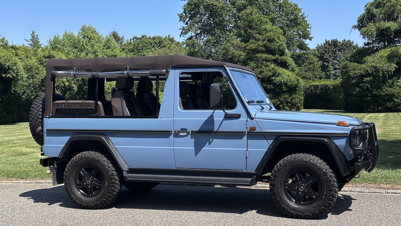 Mercedes-Benz-G-Class-1991-Convertible-Brown