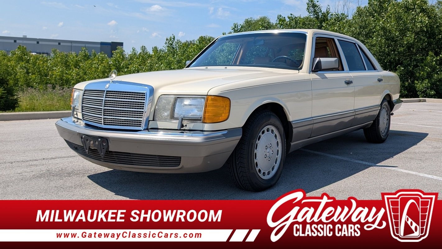 Mercedes-Benz-S-Class-1986-Sedan-Tan