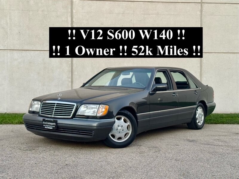 Mercedes-Benz-S-Class-1995-Sedan-Black