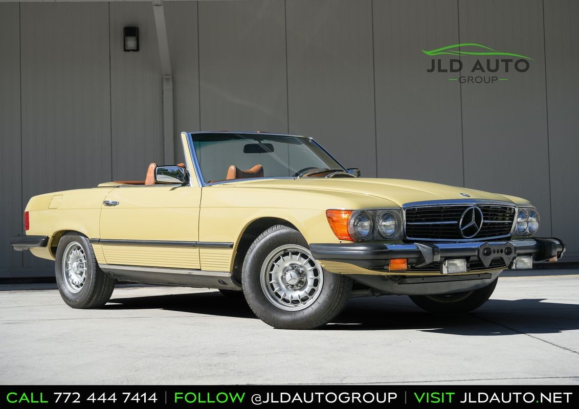 Mercedes-Benz-SL-Class-1979-Brown