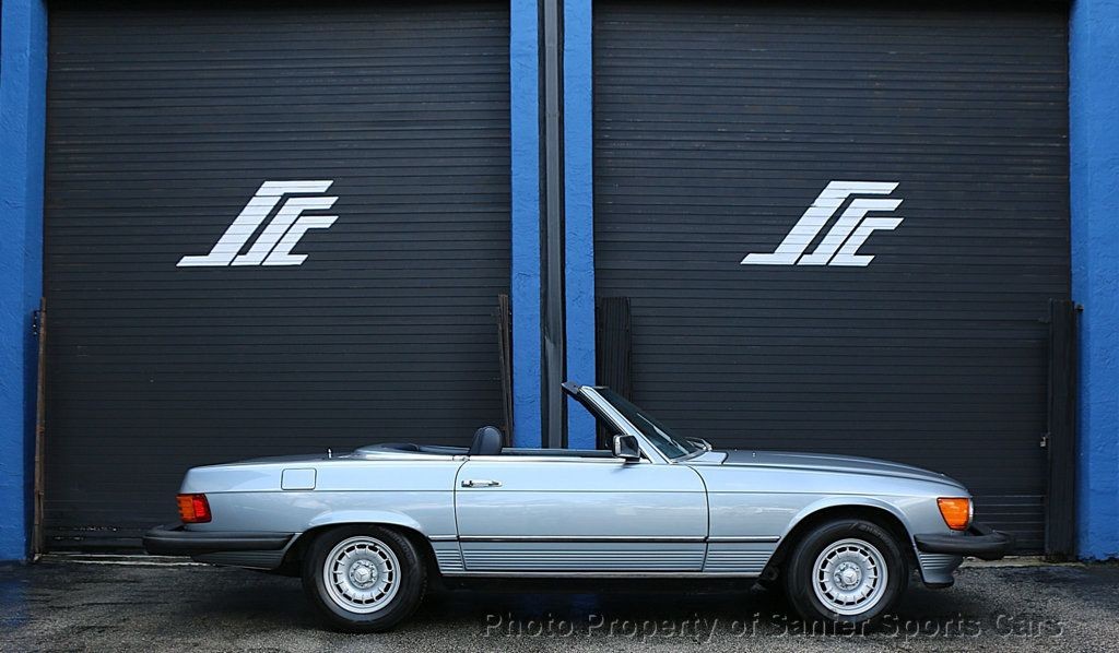 Mercedes-Benz-SL-Class-1980-Convertible-Blue