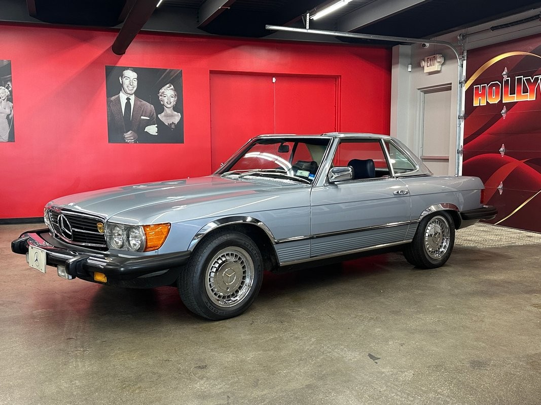 Mercedes-Benz-SL-Class-1981-Convertible-Navy