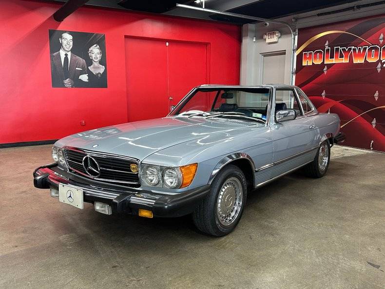 Mercedes-benz-380-sl-roadster-1981-Silver