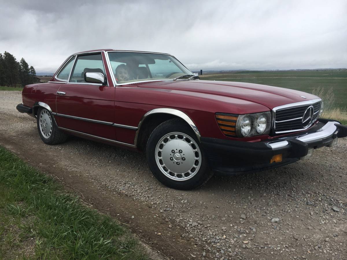 Mercedes-benz-380sl-1982-Red