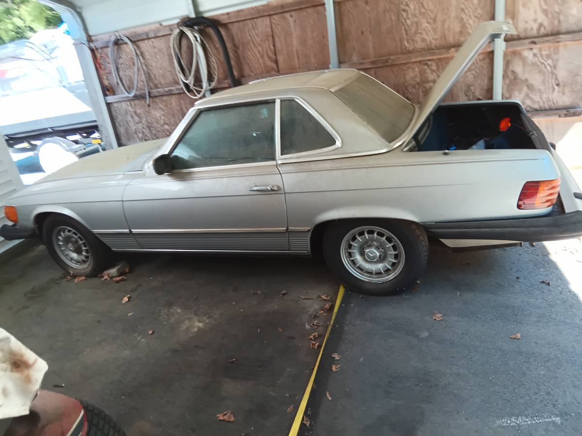 Mercedes-benz-380sl-1984-Silver