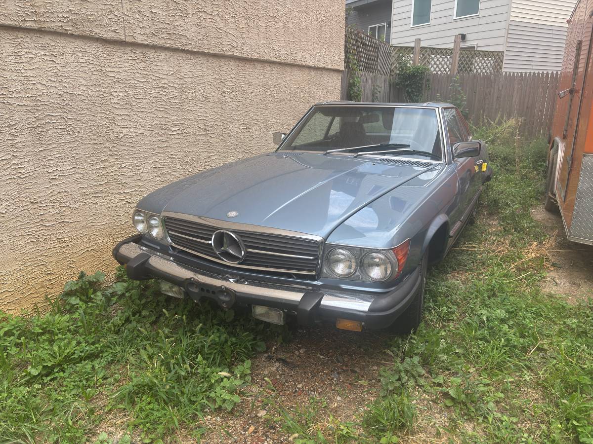 Mercedes-benz-380sl-1985-Blue