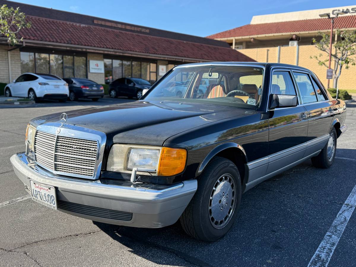 Mercedes-benz-420-1987-Black