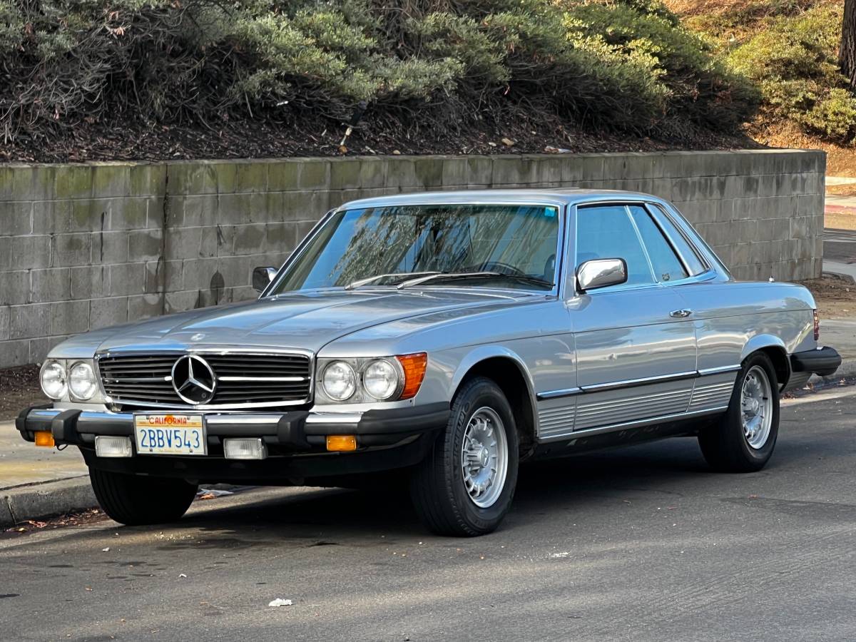Mercedes-benz-450-slc-1980-Silver