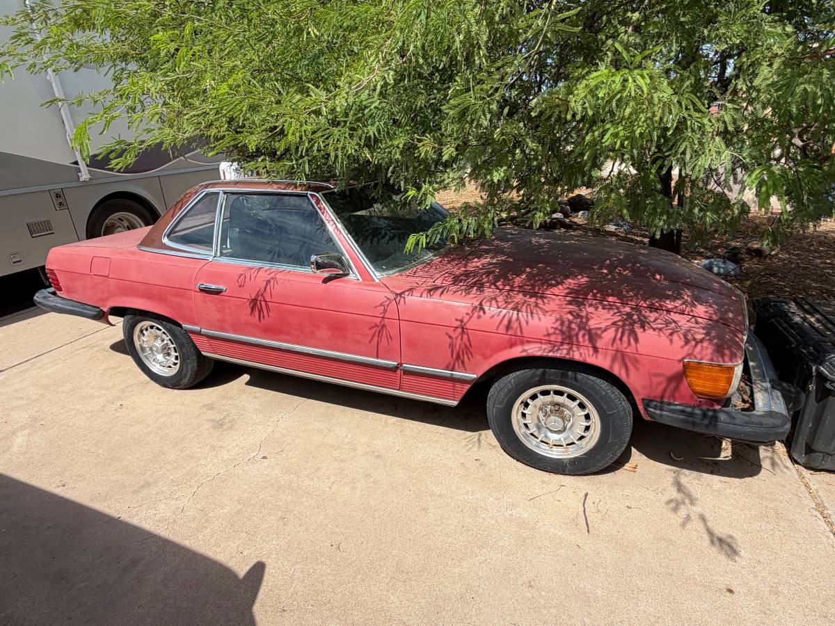 Mercedes-benz-450sl-1974-Red