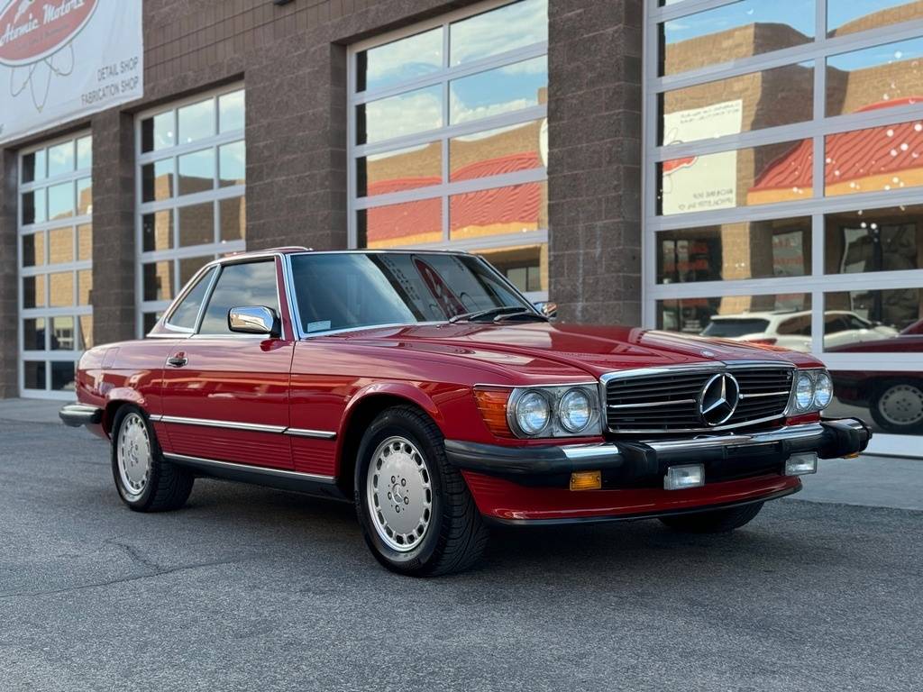 Mercedes-benz-560-class-1989-Red