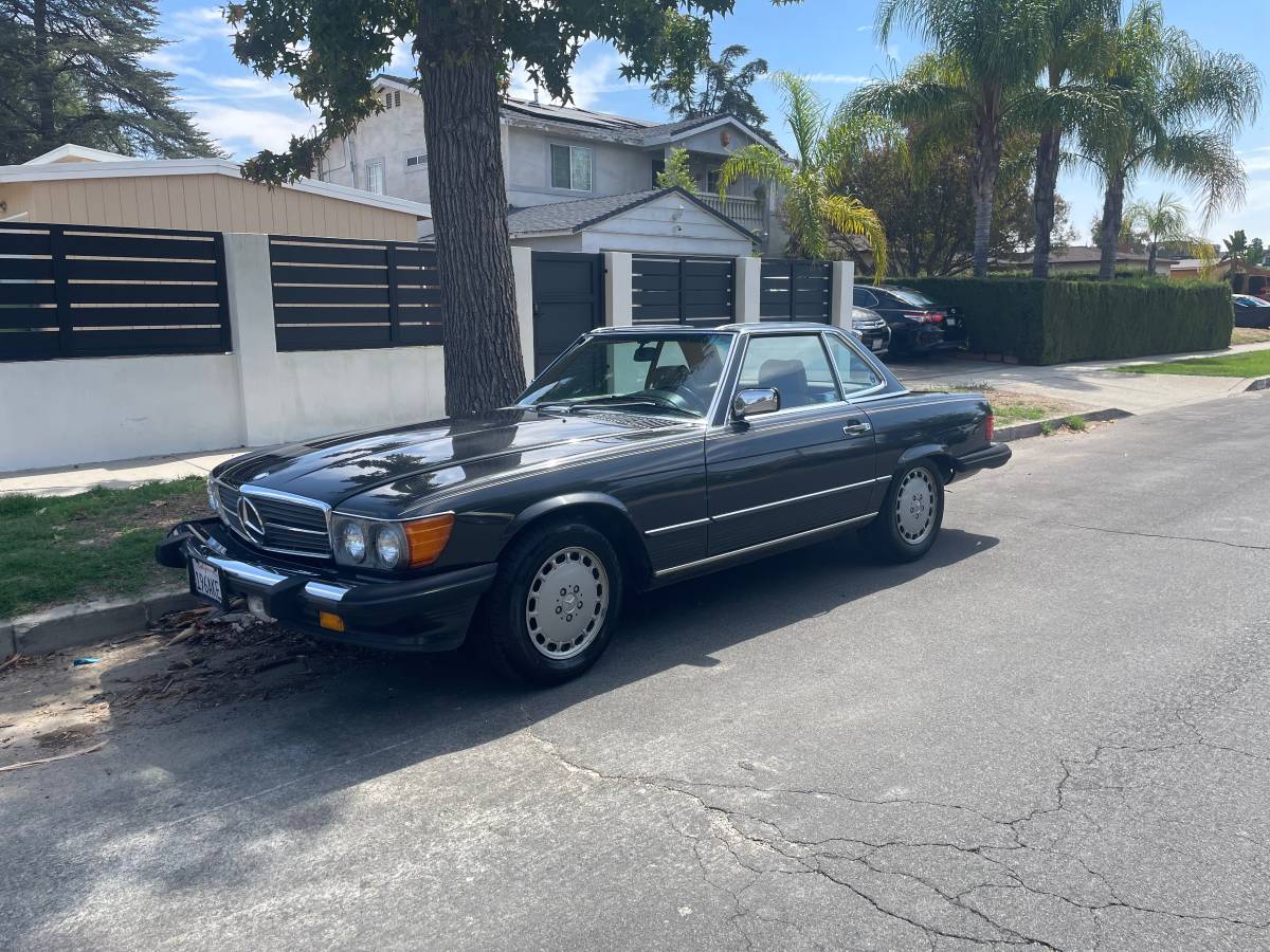 Mercedes-benz-560sl-1987-Gray