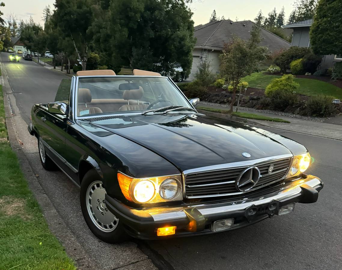 Mercedes-benz-S-class-1987-Blue