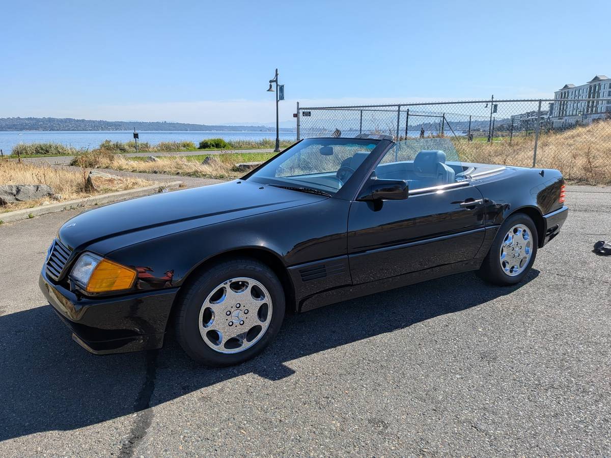 Mercedes-benz-Sl-500-1994-Black