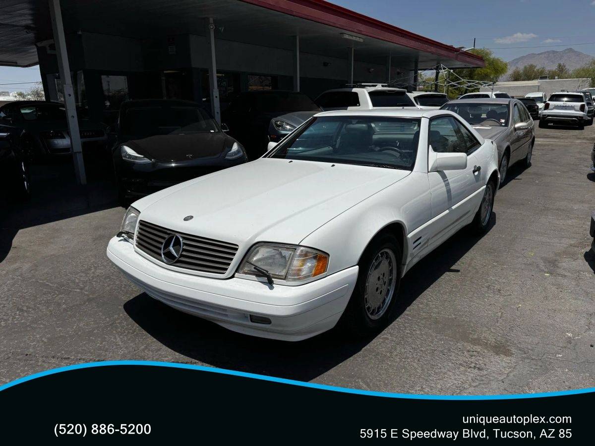 Mercedes-benz-Sl-class-1996-White