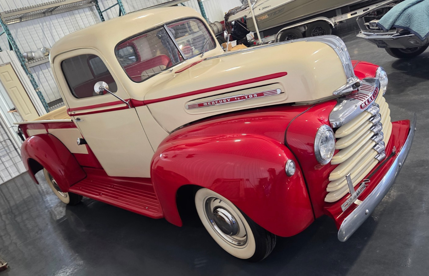 Mercury-12-Ton-Pickup-1947-Pick-up-Red