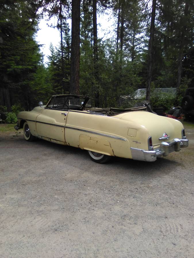 Mercury-Convertible-1951-Yellow