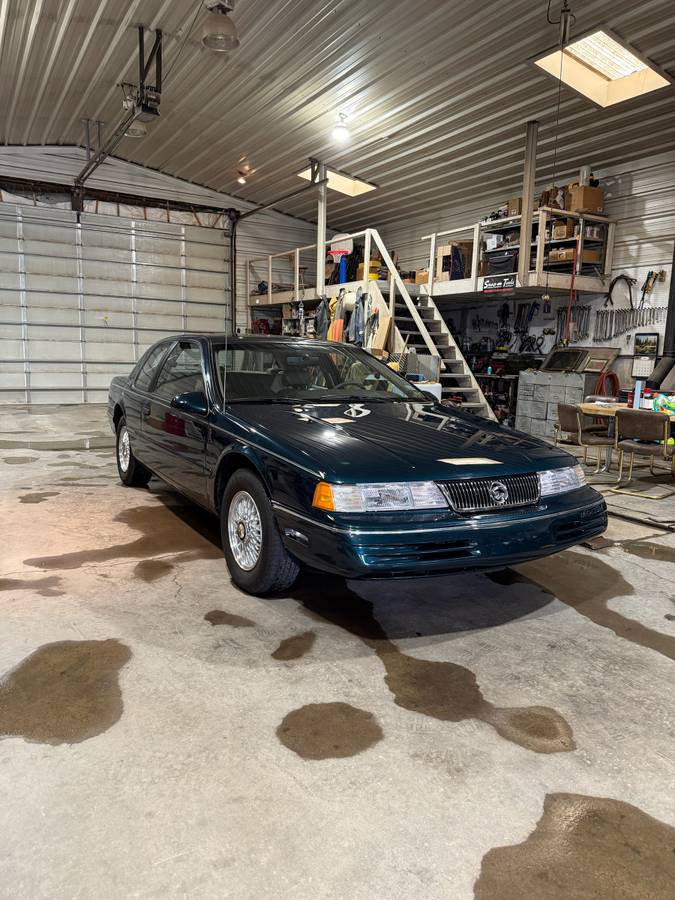 Mercury-Cougar-1992-Green