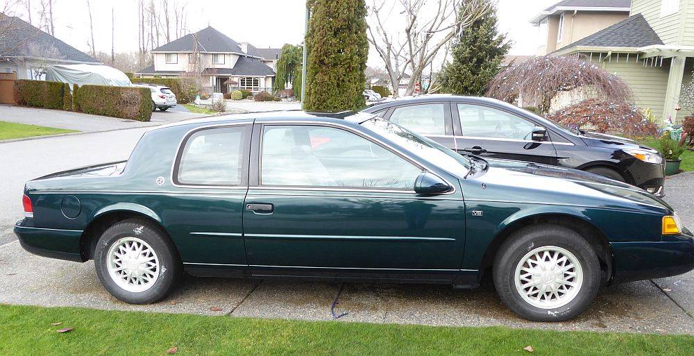 Mercury-Cougar-1994-Green