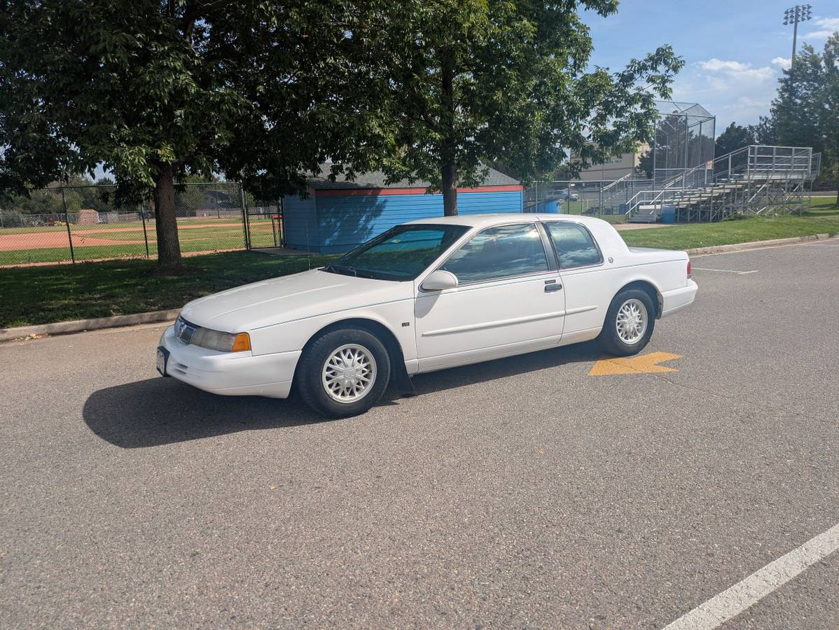 Mercury-Cougar-1994-White