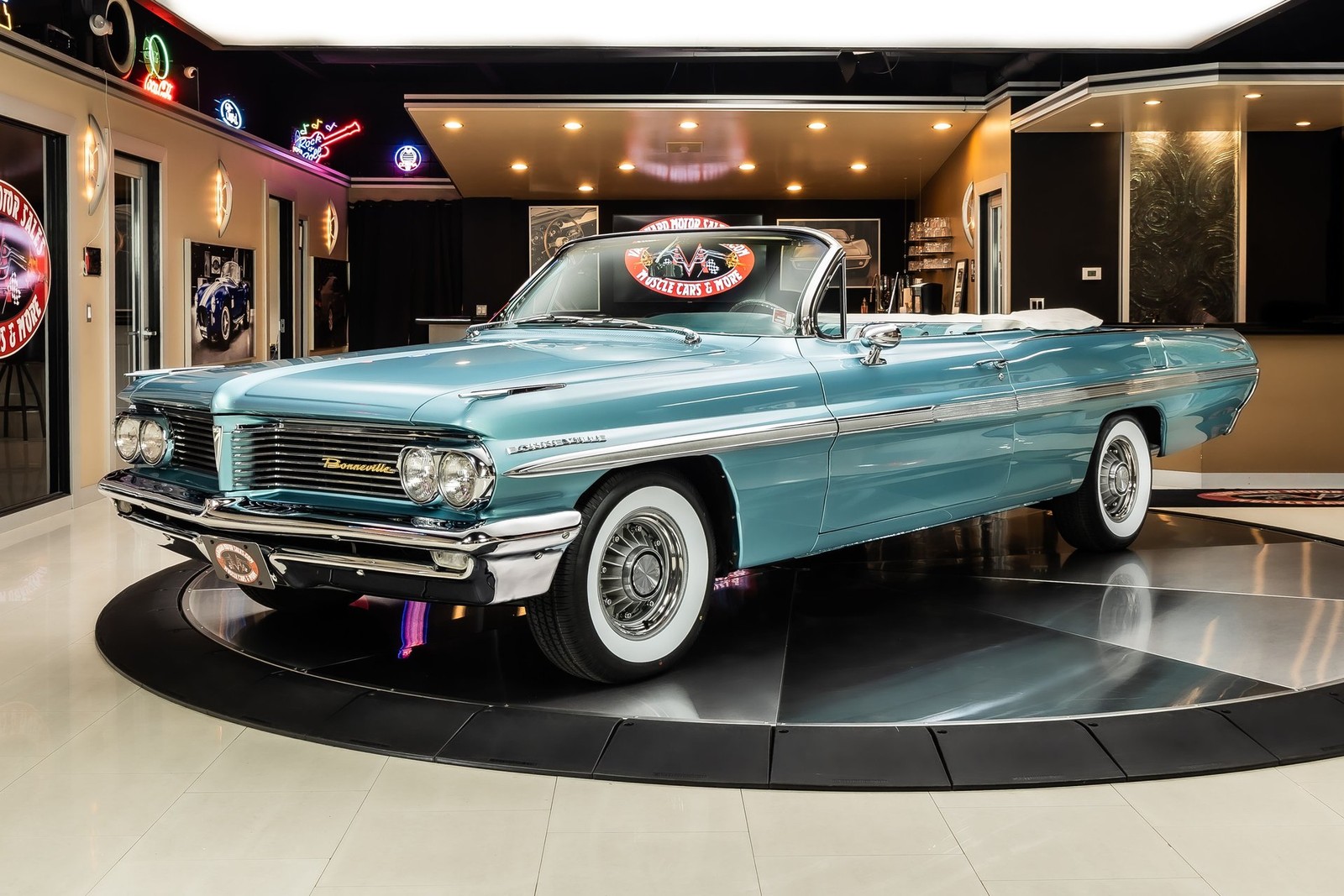 Pontiac-Bonneville-1962-Convertible-Blue