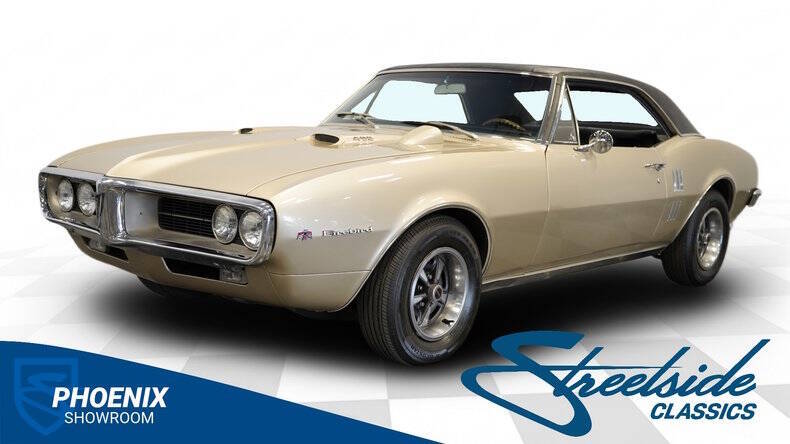 Pontiac-Firebird-1967-Champagne-Gold-Black