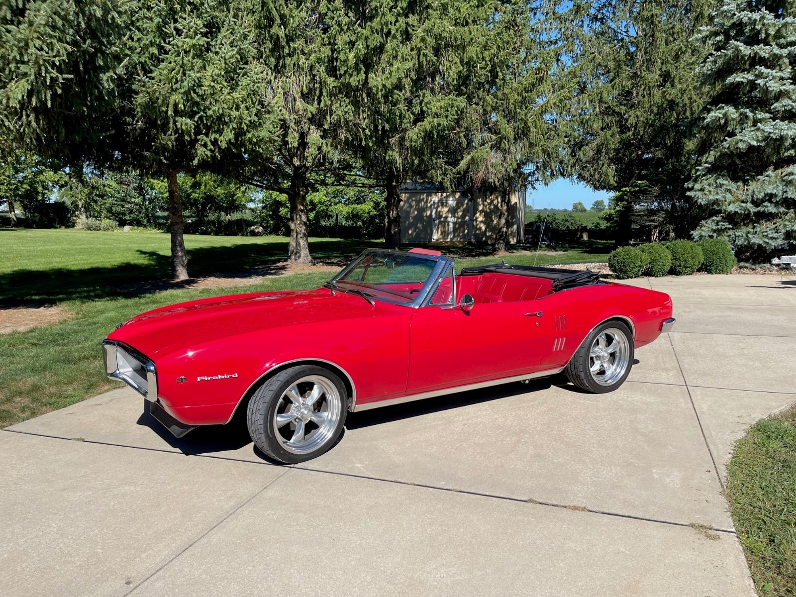 Pontiac-Firebird-1967-Convertible-Red