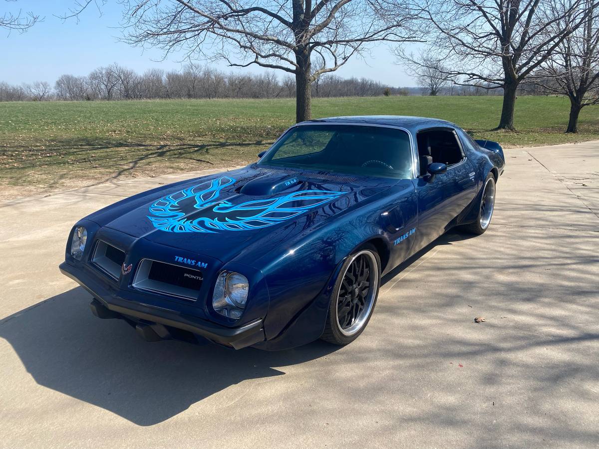 Pontiac-Firebird-1974-Blue