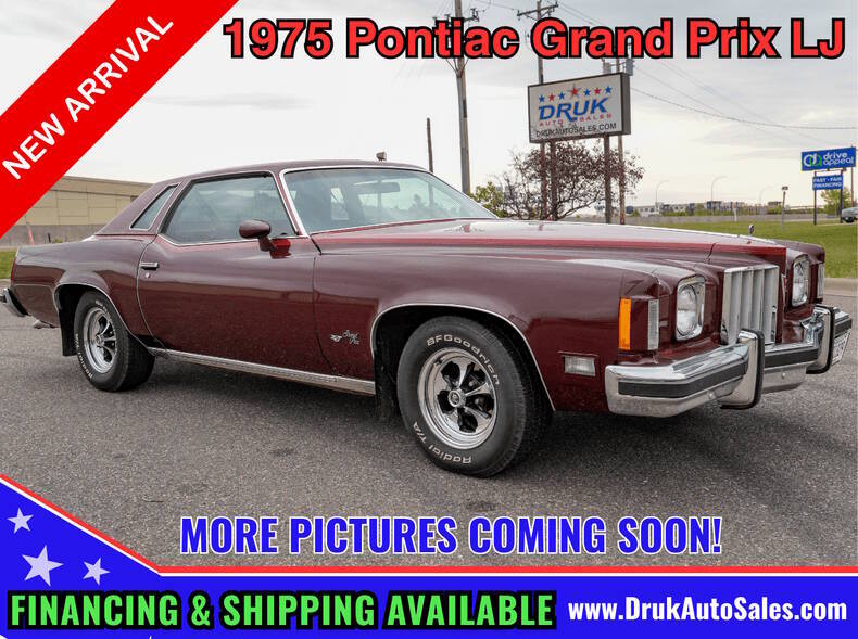 Pontiac-Grand-prix-1975-Burgundy-Burgandy