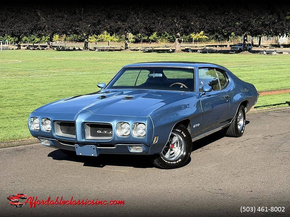 Pontiac-Gto-1970-Blue