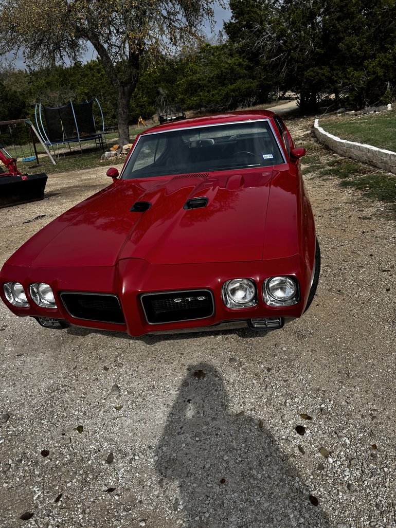 Pontiac-Gto-1970-Red-Black