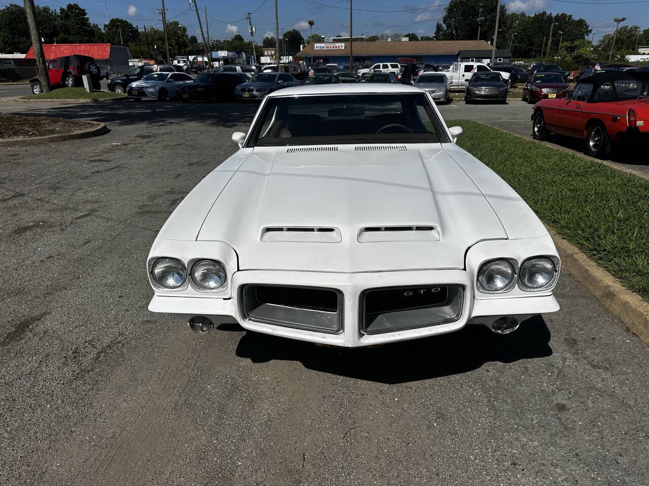 Pontiac-Gto-1972-White-Brown